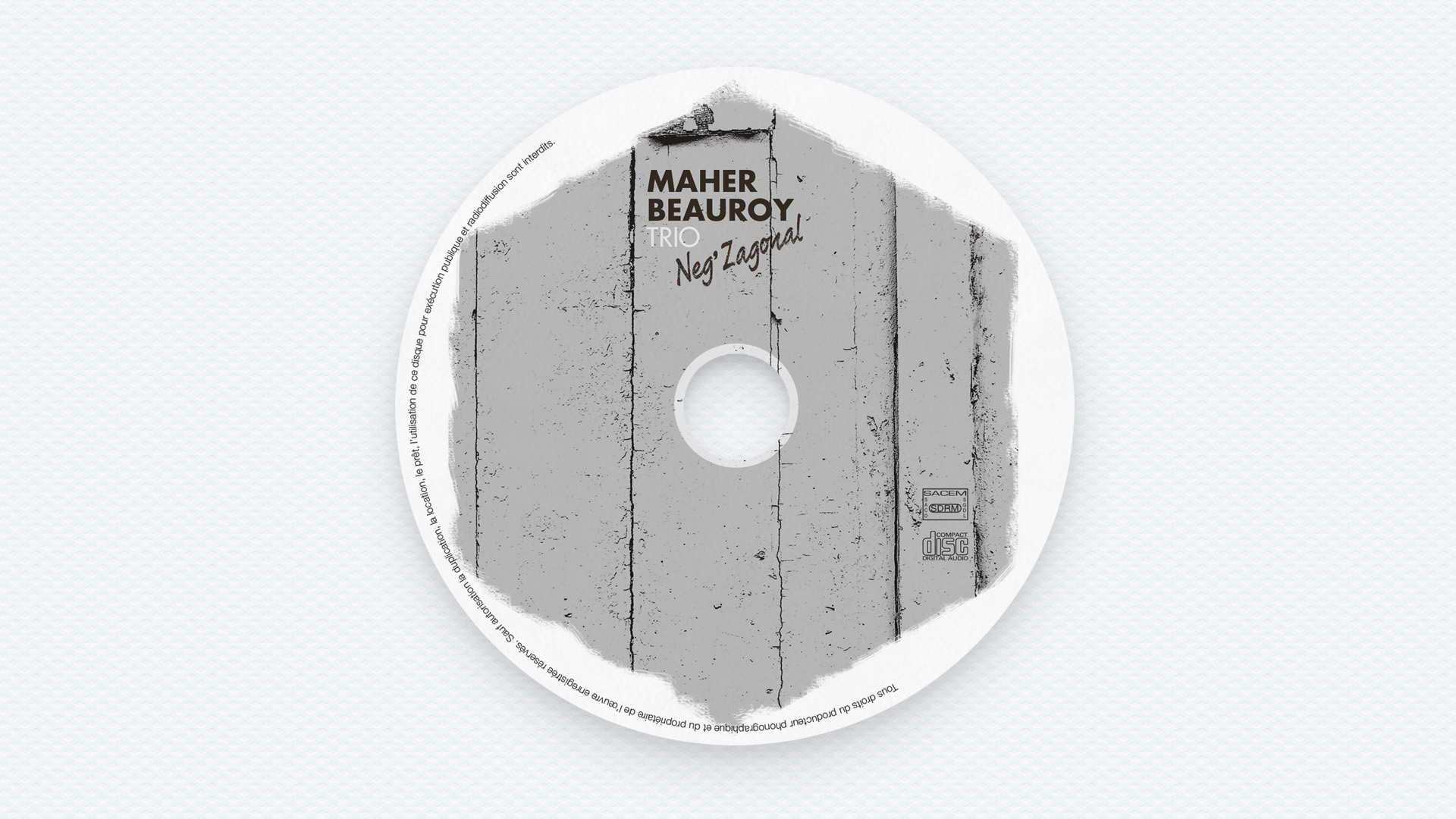 cover album Jazz Maher Beauroy - Neg'zagonal